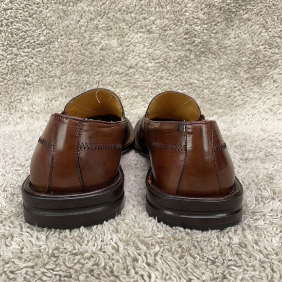 Mezlan Men's Size US 7 Lipari Penny Loafer Brown Slip-On Dress Shoes SPAIN Made - Picture 5 of 10